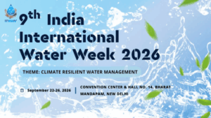 9th India International Water Week 2026: Global Platform for Sustainable Water Management at Bharat Mandapam, New Delhi