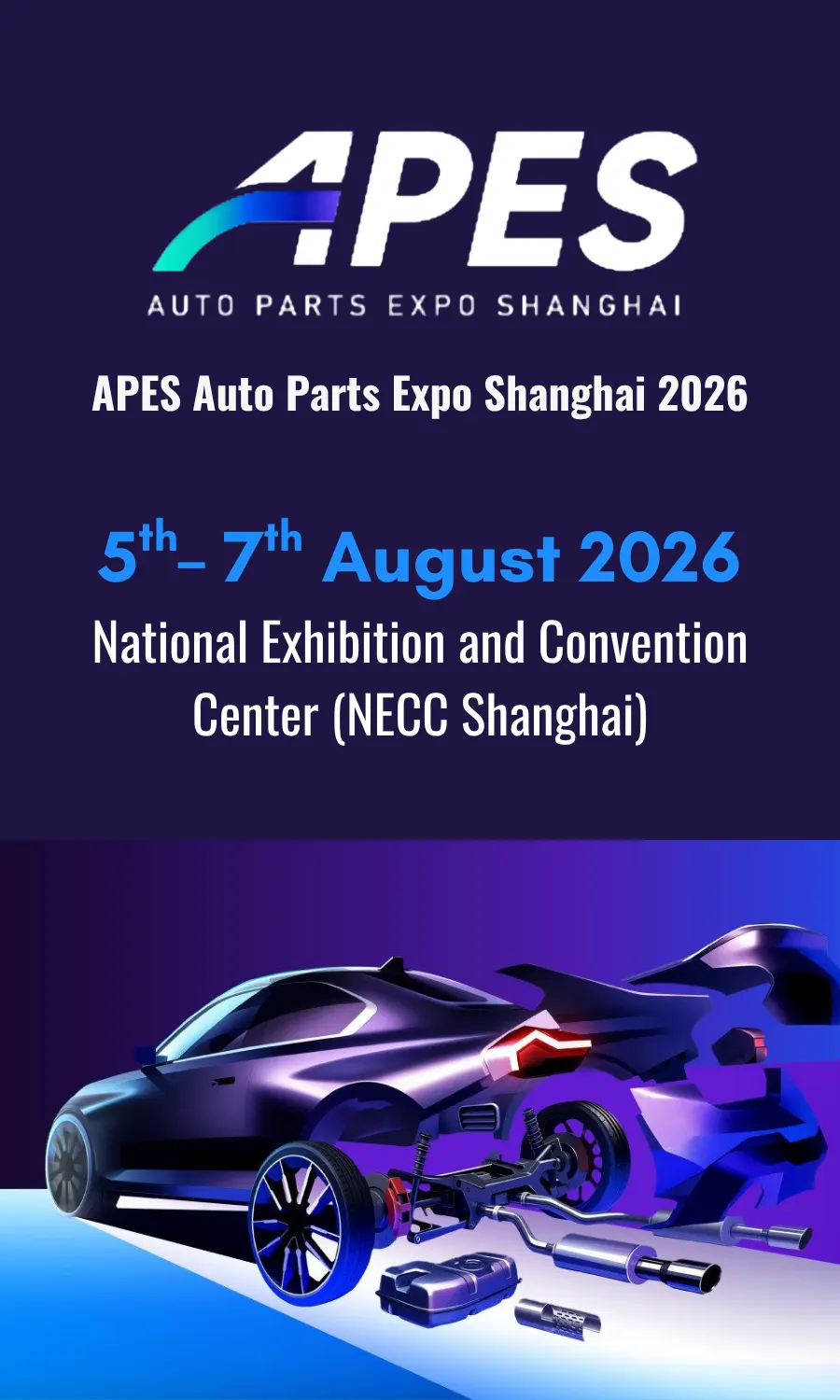 APES Auto Parts Expo Shanghai 2026