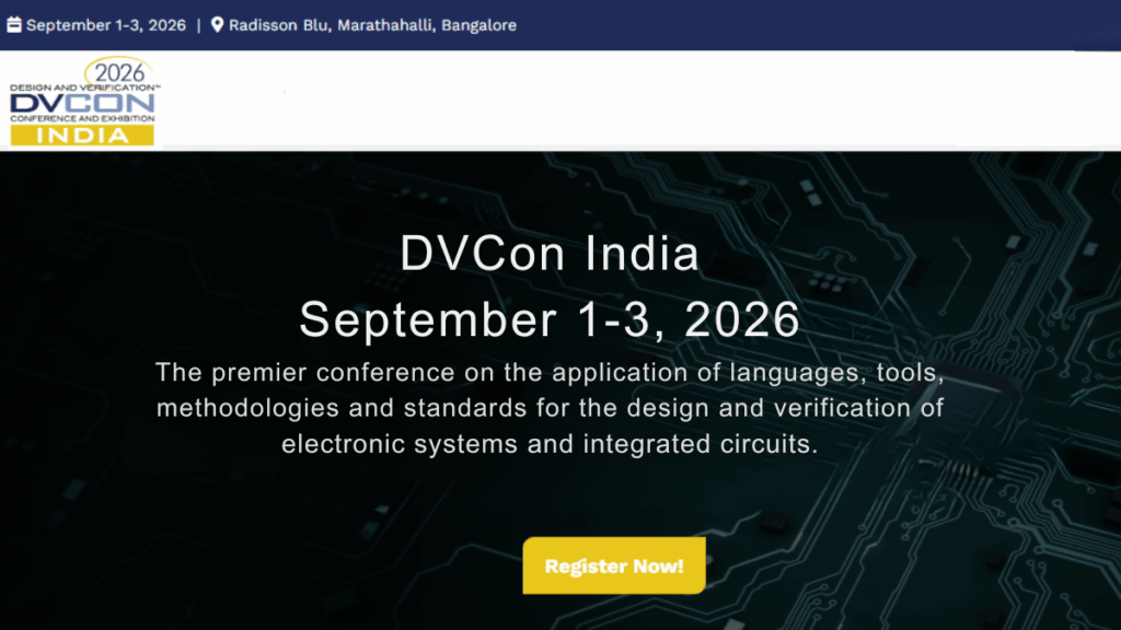 DVCon India 2026: Complete Guide to India's Premier Design & Verification Conference