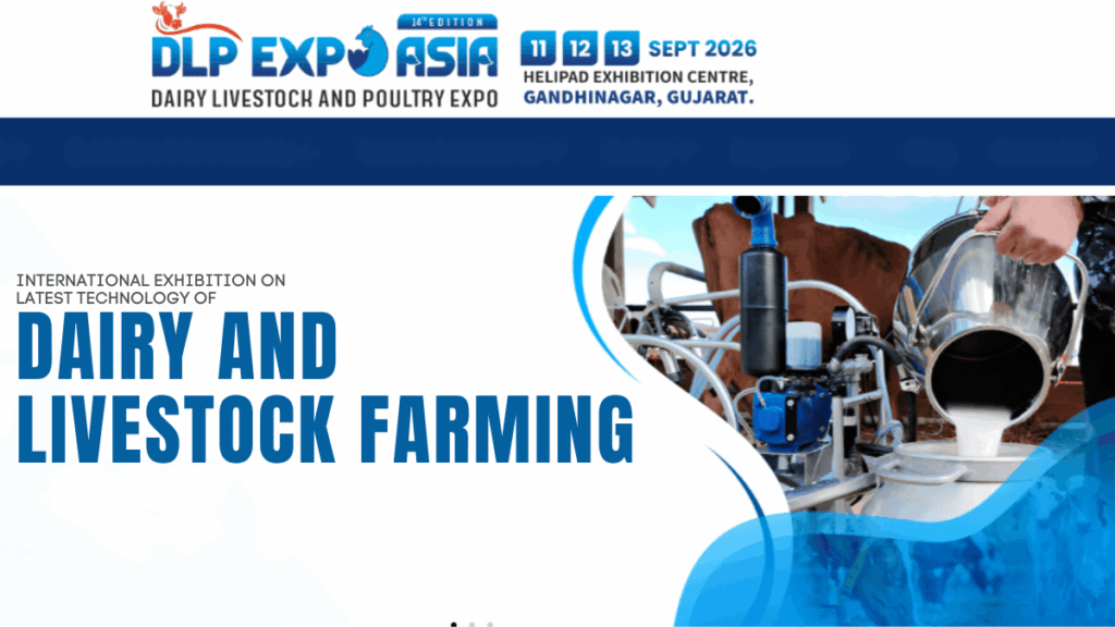 Dairy Livestock and Poultry Expo Asia 2026: India's Leading Exhibition for Dairy, Livestock & Poultry Industry
