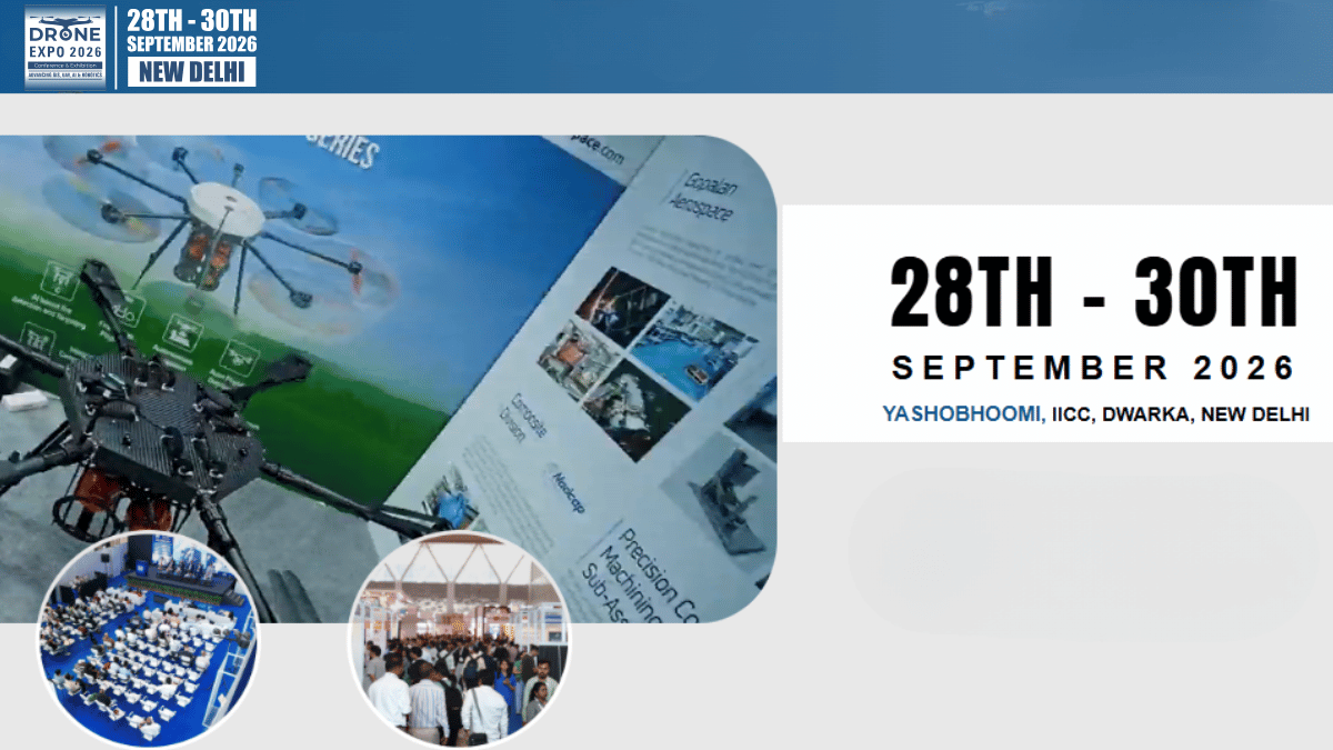 Drone India 2026: India's Premier Drone Exhibition & Conference Returns to New Delhi