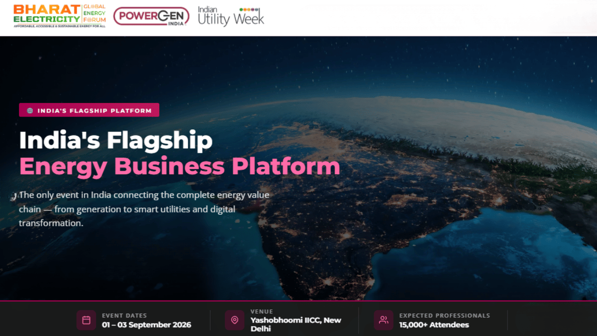POWERGEN India & Indian Utility Week 2026: India's Leading Power and Utility Industry Exhibition