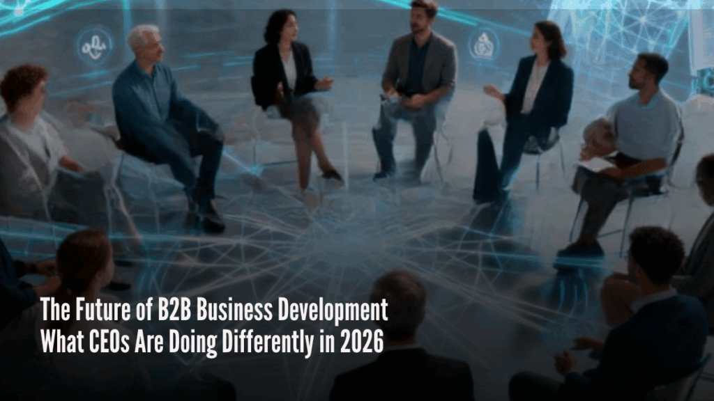 The Future Of B2B Business Development What CEOs Are Doing Differently in 2026