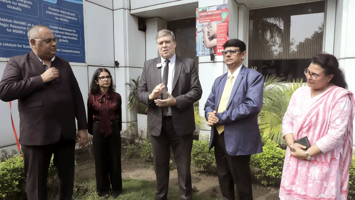 UNESCO's Dr. Benno Böer Inaugurates SDG Exhibition at WASME's Export Promotion & Global Markets Roundtable in Noida