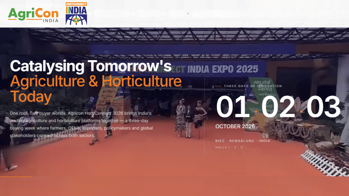 AgriCon India 2026: India’s B2B Trade Fair for the Future of Agriculture
