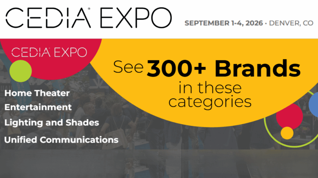 CEDIA Expo 2026