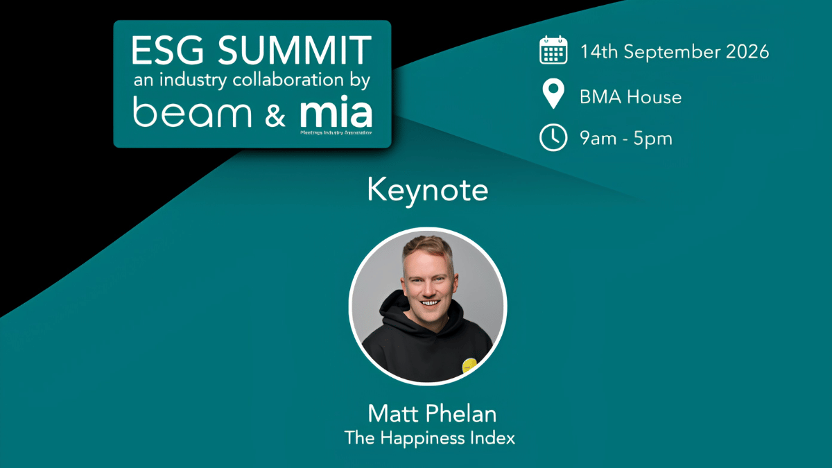 Matt Phelan to Deliver Keynote at beam and MIA ESG Summit 2026 in London
