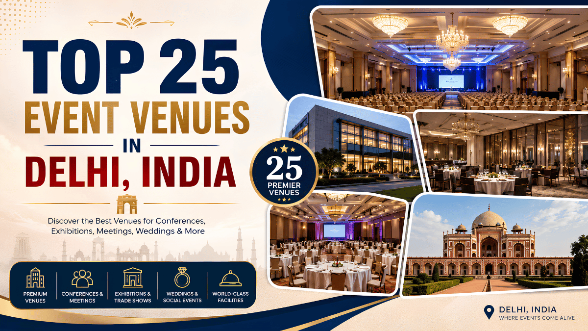 Top 25 Event Venues in Delhi, India