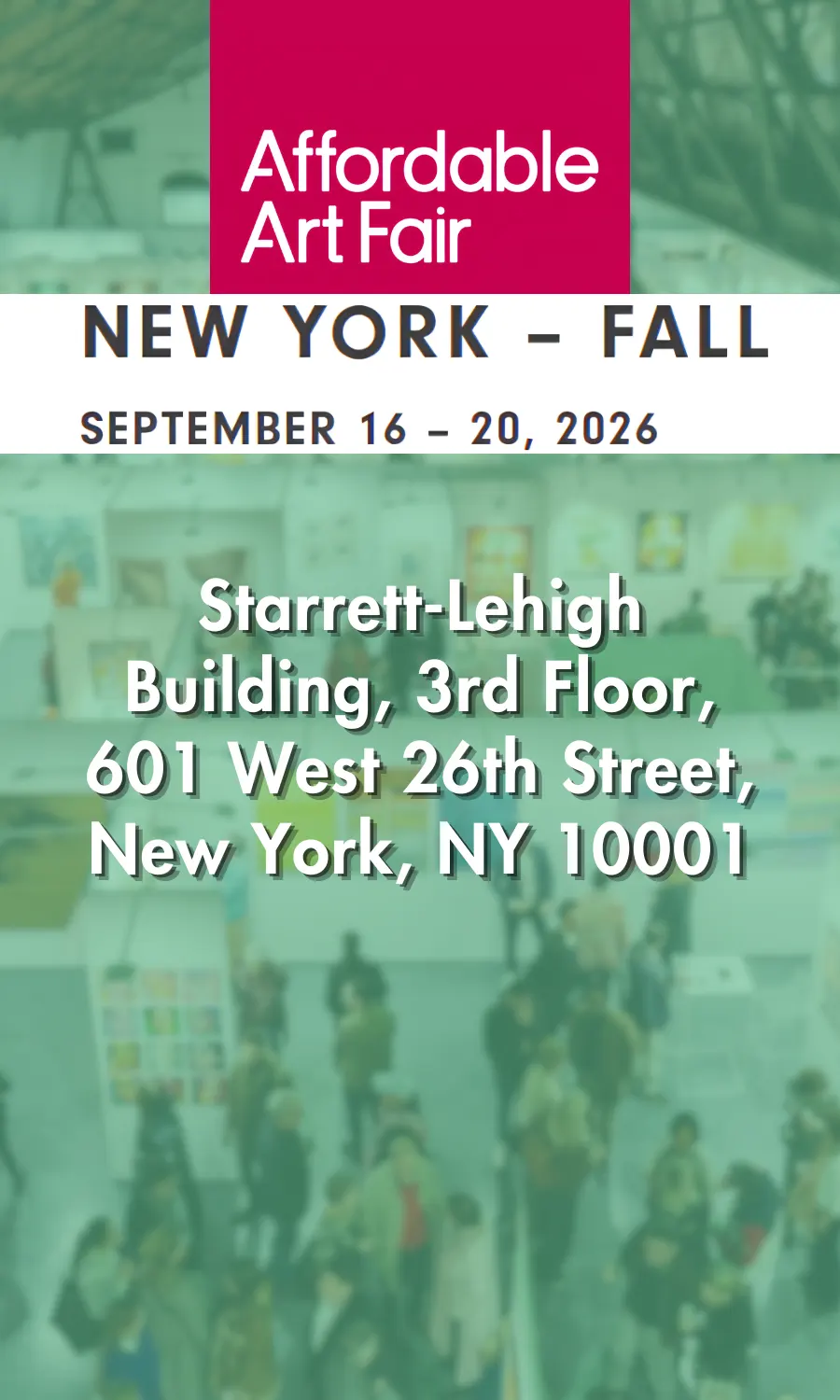 Affordable Art Fair_New Your - Fall