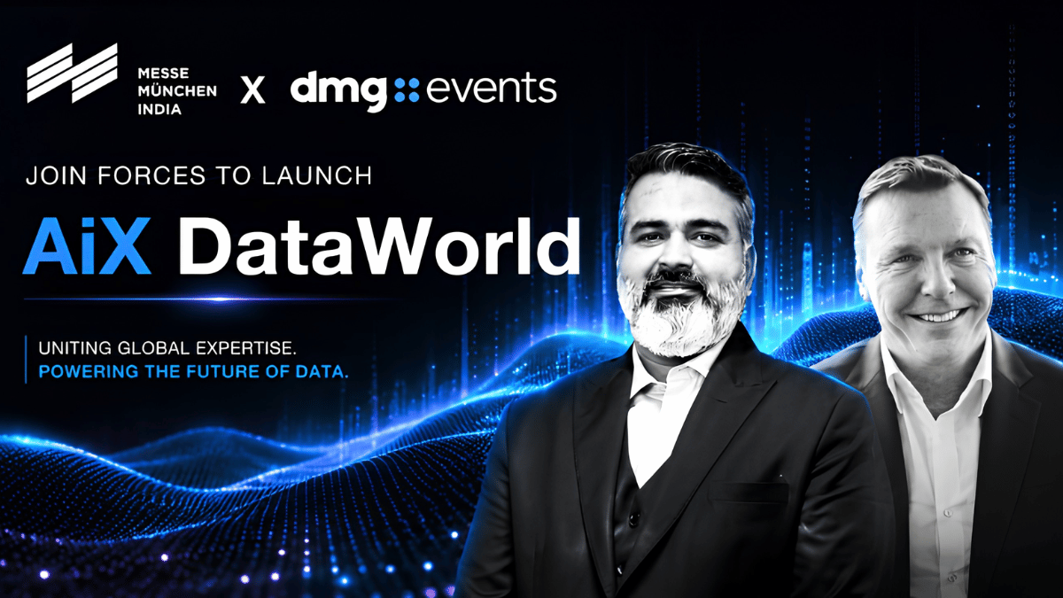 AiX DataWorld 2027: Messe Muenchen India and dmg events to Launch New Data Centre Platform in India
