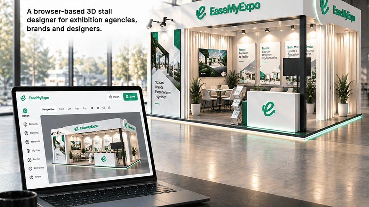 Big News: EaseMyExpo Launches Boothlane. Build a Full Stall in 15 Minutes.