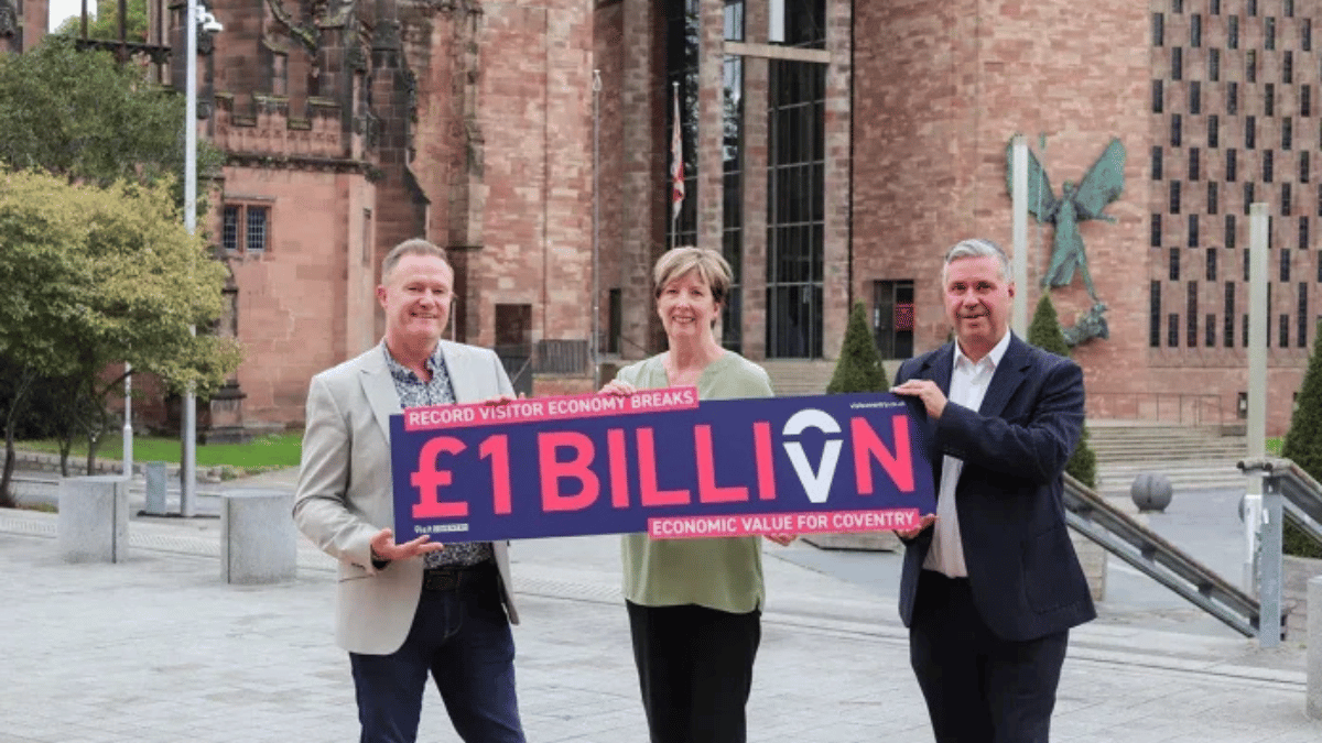 Coventry Visitor Economy Surpasses 1 Billion as Visitor Numbers Reach 12.6 Million