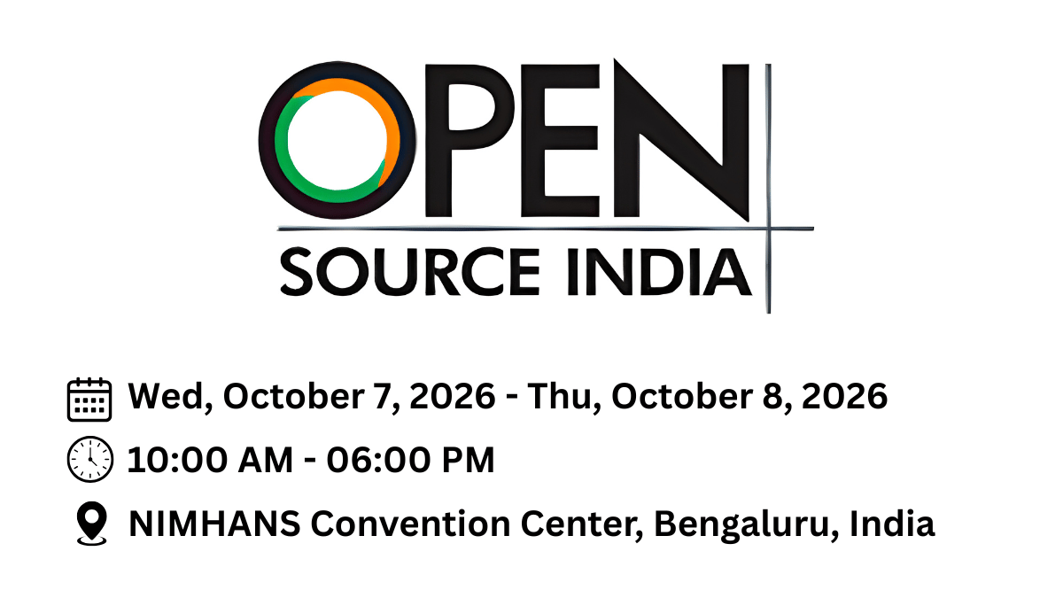 Open Source India Conference 2026