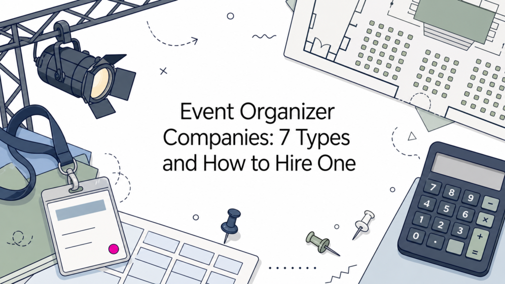 Event Organizer Companies: 7 Types and How to Hire One