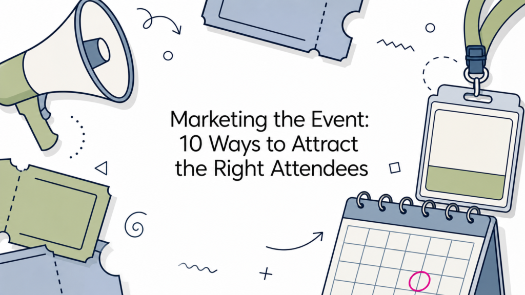 Marketing the Event: 10 Ways to Attract the Right Attendees