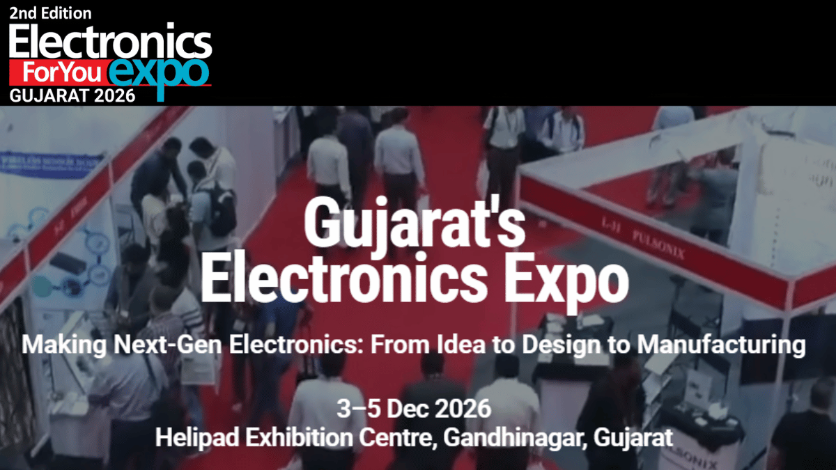 Electronics for You Expo 2026 Gujarat