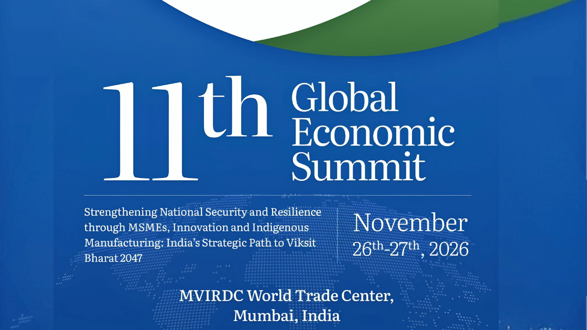 Global Economic Summit 2026 to Bring 750+ Delegates to Mumbai in November