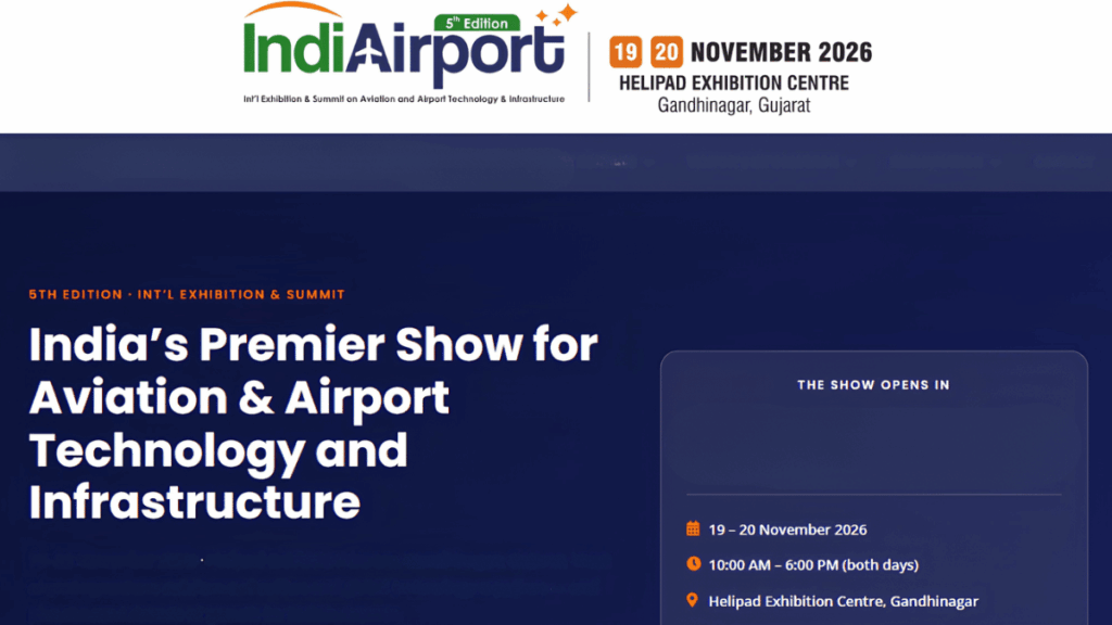 IndiAirport Expo 2026