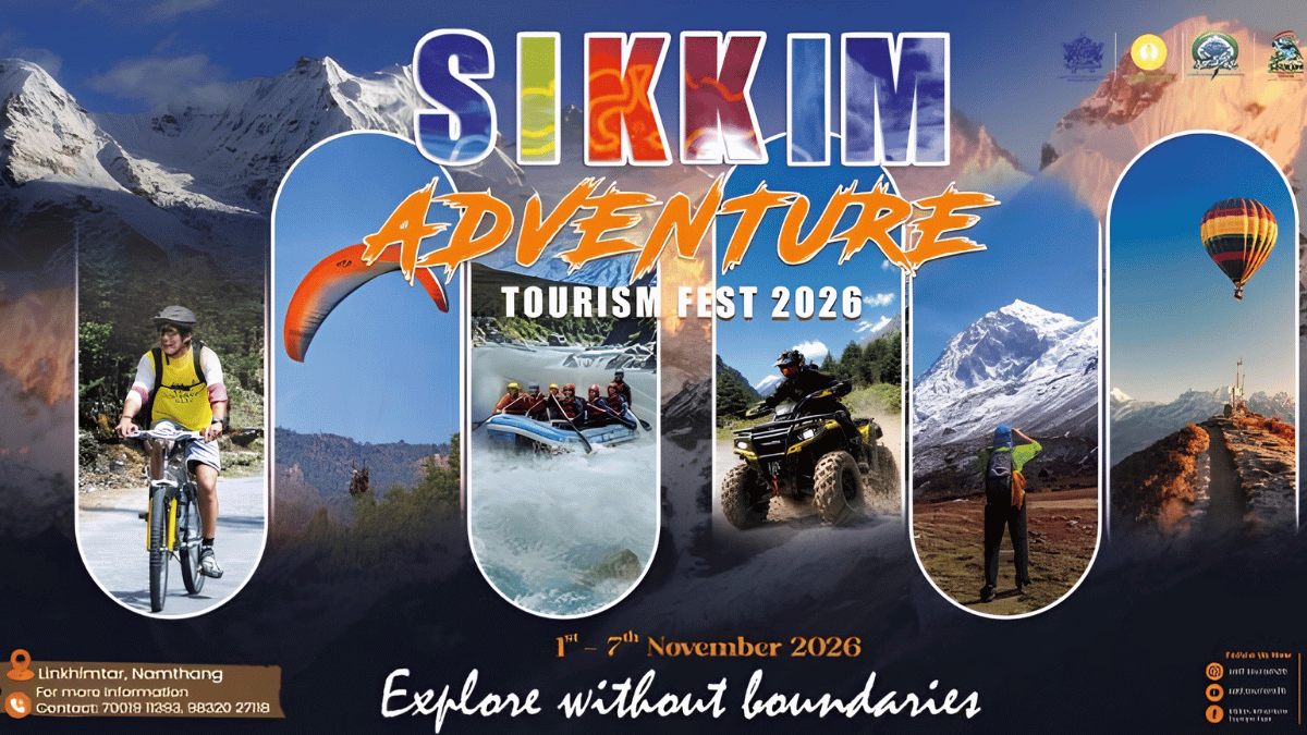 Sikkim Adventure Tourism Fest 2026 to Be Held from November 1–7 in Namthang