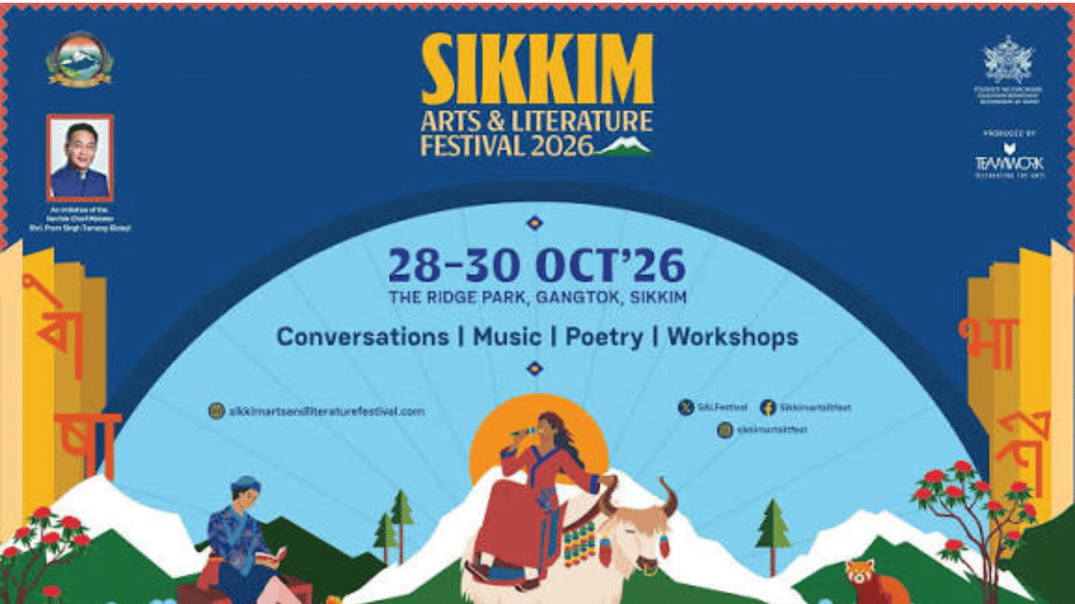 Sikkim Arts and Literature Festival 2026 to Take Place in Gangtok from October 28–30