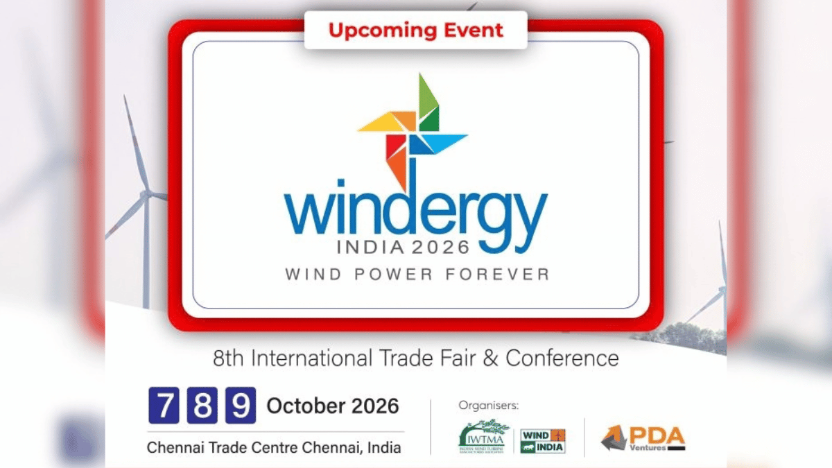 Windergy India 2026 Brings Global Wind Energy Leaders Together in Chennai